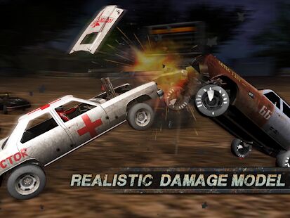 Скачать Demolition Derby: Crash Racing - Мод меню RU версия 1.4.1 бесплатно apk на Андроид