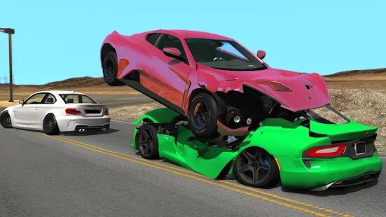 Скачать Car Crash III Beam Симулятор Реальных Повреждений - Мод открытые уровни RUS версия 1.04 бесплатно apk на Андроид