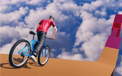Скачать велосипед паркур трюки 2019 - Мод много монет RU версия 1.4 бесплатно apk на Андроид