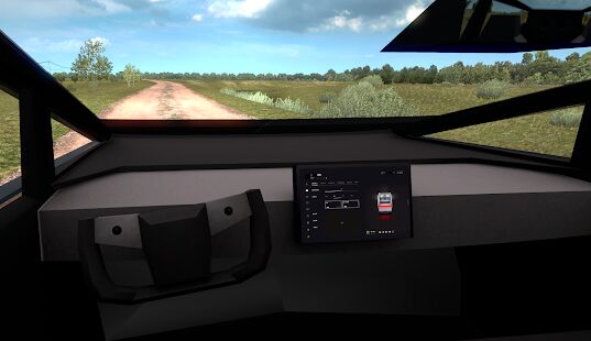 Скачать CyberTruck Electric Car Driving Simulator 2020 - Мод открытые уровни Русская версия 1.0.3 бесплатно apk на Андроид