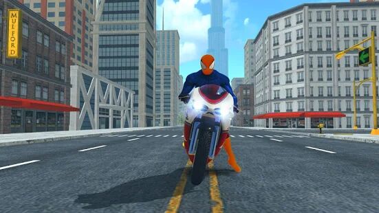 Скачать Super Hero Bike Mega Ramp 2 - Мод много монет RU версия 1.7 бесплатно apk на Андроид