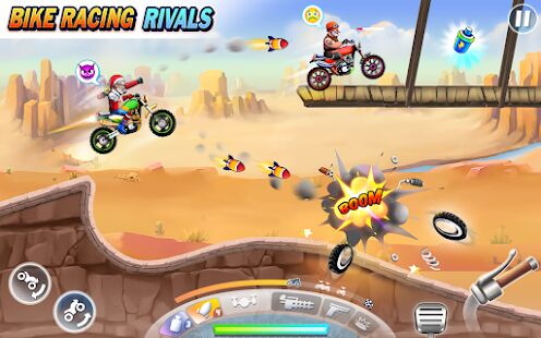 Скачать Bike Racing Multiplayer Games: New Dirt Bike Games - Мод меню RUS версия 2.1.047 бесплатно apk на Андроид
