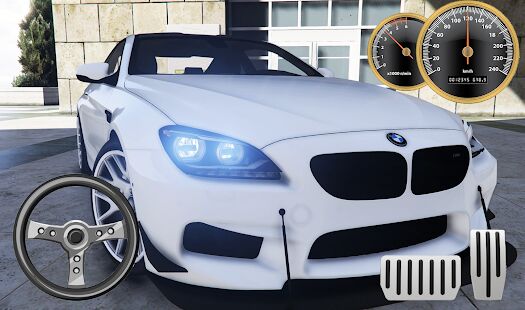 Скачать Drive BMW M6 Coupe - City & Parking - Мод много денег RUS версия 5.2 бесплатно apk на Андроид