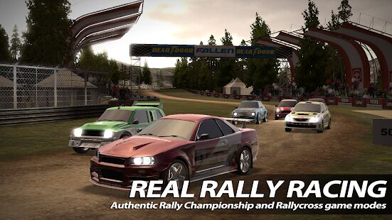 Скачать Rush Rally 2 - Мод безлимитные монеты RUS версия 1.145 бесплатно apk на Андроид