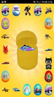Скачать Surprise Eggs Boys - Мод много монет RUS версия 4.5 бесплатно apk на Андроид