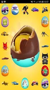 Скачать Surprise Eggs Boys - Мод много монет RUS версия 4.5 бесплатно apk на Андроид