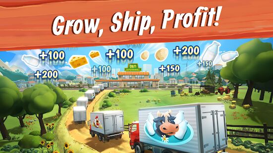 Скачать Big Farm: Mobile Harvest  - Мод много денег RU версия 7.15.21143 бесплатно apk на Андроид