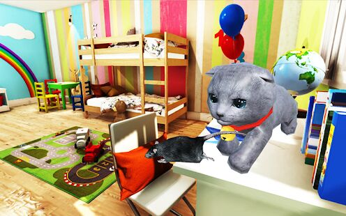 Скачать Симулятор котенка Cat: Симпатичная кошка SMASH Дет - Мод много денег RUS версия 1.6 бесплатно apk на Андроид