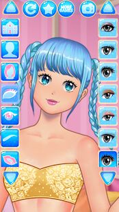 Скачать Кавайные старшеклассницы: Аниме одевалка и макияж - Мод много монет RUS версия 1.0.6 бесплатно apk на Андроид