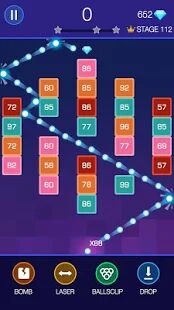 Скачать Bricks Breaker - Glow Balls - Мод много денег RUS версия 1.21.208 бесплатно apk на Андроид