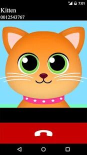 Скачать fake call video cat 2 game - Мод меню RUS версия 1.0 бесплатно apk на Андроид