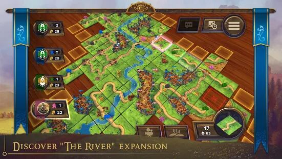 Скачать Carcassonne: Official Board Game -Tiles & Tactics - Мод меню RUS версия 1.9 бесплатно apk на Андроид
