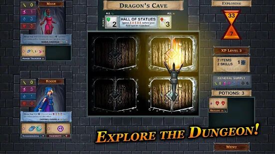 Скачать One Deck Dungeon - Мод меню RU версия 1.5.1 бесплатно apk на Андроид