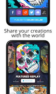 Скачать Color Collab: Coloring Book & Stress-Relief Games - Мод много денег RU версия 2021.05.06-487 бесплатно apk на Андроид