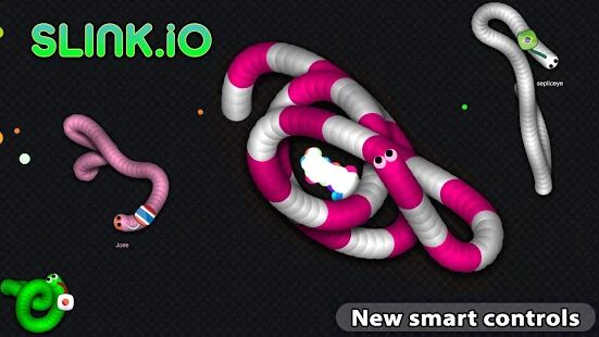 Скачать Slink.io - Игры со змеями - Мод много монет Русская версия Зависит от устройства бесплатно apk на Андроид