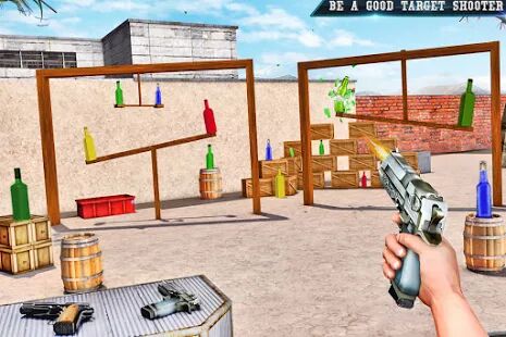 Скачать Бесплатные игры для стрельбы бутылкам: экшен-игры - Мод меню RU версия 2.0.008 бесплатно apk на Андроид