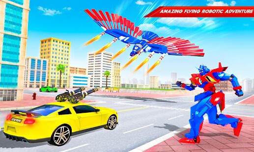 Скачать Pобот Полиция 3D - Игра Герой - Мод открытые уровни RUS версия 30 бесплатно apk на Андроид