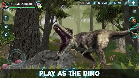 Скачать Dino Tamers - Jurassic Riding MMO - Мод много монет RUS версия 2.13 бесплатно apk на Андроид