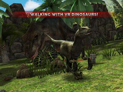 Скачать Jurassic VR - Dinos for Cardboard Virtual Reality - Мод меню Русская версия 2.1.1 бесплатно apk на Андроид