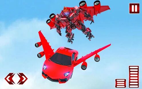 Скачать Летающие Машины и Роботы 21 - Новая Игра Симулятор - Мод открытые уровни RU версия 1.0.11 бесплатно apk на Андроид