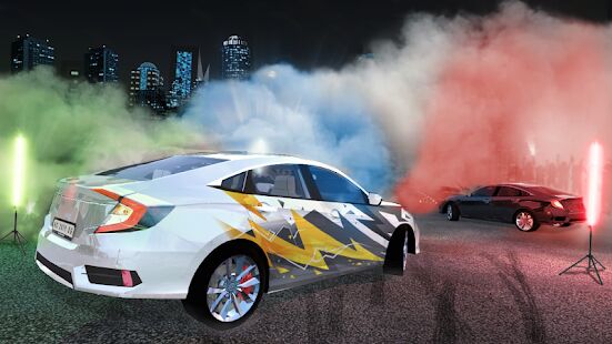 Скачать Car Simulator Civic: City Driving - Мод открытые уровни Русская версия 1.1.1 бесплатно apk на Андроид