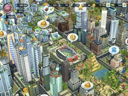 Скачать SimCity BuildIt - Мод открытые покупки RU версия 1.37.0.98220 бесплатно apk на Андроид