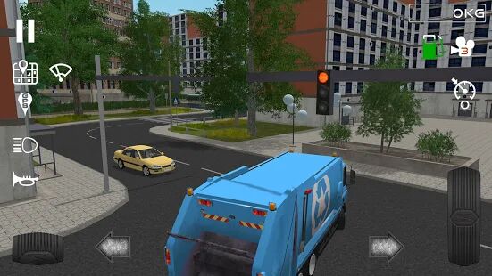 Скачать Trash Truck Simulator - Мод открытые уровни RU версия Зависит от устройства бесплатно apk на Андроид