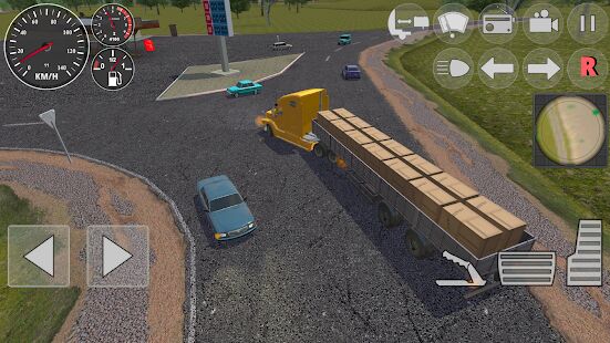 Скачать Симулятор дальнобойщика 3D - Мод меню RUS версия 2.2.2 бесплатно apk на Андроид