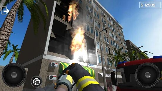 Скачать Fire Engine Simulator - Мод меню RU версия 1.4.7 бесплатно apk на Андроид