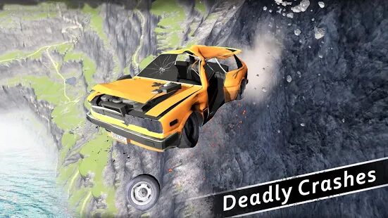 Скачать Car Crash Test Simulator 3d: Leap of Death - Мод много денег Русская версия 1.6 бесплатно apk на Андроид