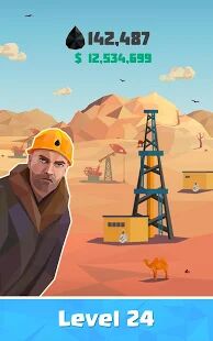 Скачать Idle Нефтяной Магнат: симулятор нефтезавода - Мод безлимитные монеты RUS версия 4.0.10 бесплатно apk на Андроид