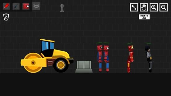 Скачать Spider Ragdoll Playground: Iron Human - Мод много денег RUS версия 1.1.2 бесплатно apk на Андроид
