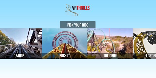 Скачать VR Thrills: Roller Coaster 360 (Cardboard Game) - Мод много монет RUS версия 2.1.7 бесплатно apk на Андроид