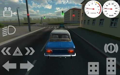 Скачать Russian Classic Car Simulator - Мод открытые покупки RU версия 1.3 бесплатно apk на Андроид