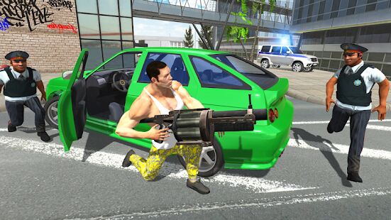 Скачать Grand Crime Gangster Simulator - Мод открытые уровни RUS версия 1.01 бесплатно apk на Андроид