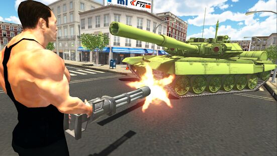 Скачать Grand Crime Gangster Simulator - Мод открытые уровни RUS версия 1.01 бесплатно apk на Андроид