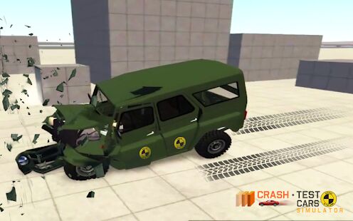Скачать Car Crash Test УАЗ 4x4 - Мод много монет RUS версия 1.5.4 бесплатно apk на Андроид