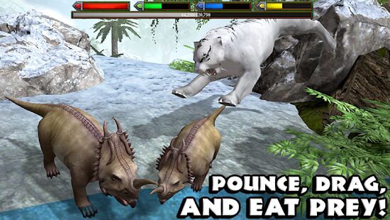 Скачать Ultimate Dinosaur Simulator - Мод меню RUS версия Зависит от устройства бесплатно apk на Андроид