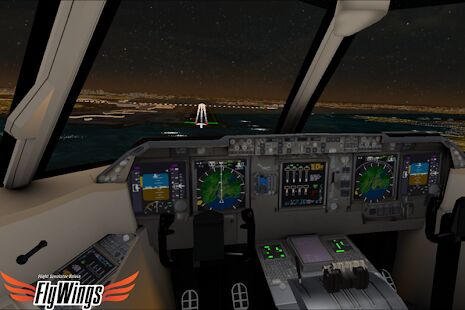 Скачать Flight Simulator Night NY HD - Мод безлимитные монеты RUS версия 1.0 бесплатно apk на Андроид