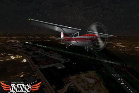 Скачать Flight Simulator Night NY HD - Мод безлимитные монеты RUS версия 1.0 бесплатно apk на Андроид