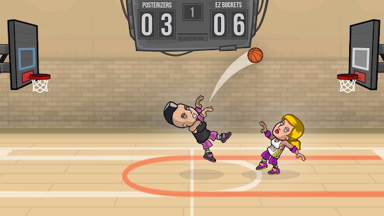 Скачать Basketball Battle (Баскетбол) - Мод много денег Русская версия 2.2.16 бесплатно apk на Андроид