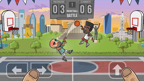 Скачать Basketball Battle (Баскетбол) - Мод много денег Русская версия 2.2.16 бесплатно apk на Андроид
