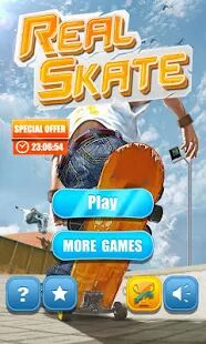 Скачать Настоящий Скейт - Skate 3D - Мод безлимитные монеты RUS версия 1.7 бесплатно apk на Андроид