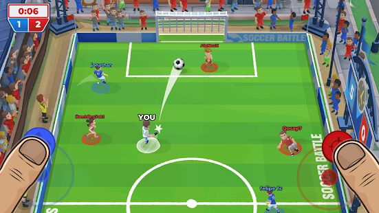 Скачать Футбольная битва (Soccer Battle) - Мод меню Русская версия 1.17.2 бесплатно apk на Андроид