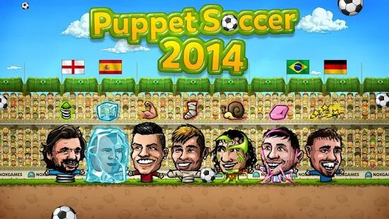Скачать ⚽ Кукольный футбол 2014 - Футбол ⚽ - Мод открытые покупки RUS версия 3.0.4 бесплатно apk на Андроид