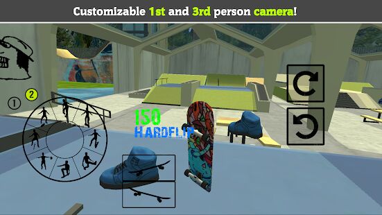 Скачать Skateboard FE3D 2 - Freestyle Extreme 3D - Мод открытые покупки Русская версия 1.32 бесплатно apk на Андроид
