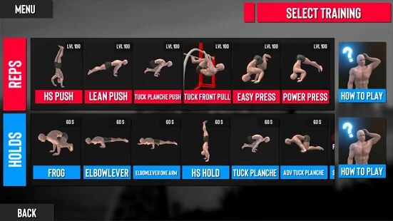 Скачать PullUpOrDie - Street Workout Game - Мод открытые покупки RU версия 2.73 бесплатно apk на Андроид