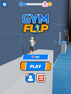 Скачать Gym Flip - Мод открытые покупки RUS версия 4.0.3 бесплатно apk на Андроид