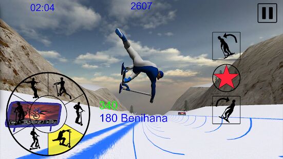 Скачать Snowscooter Freestyle Mountain - Мод меню RU версия 1.09 бесплатно apk на Андроид