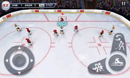 Скачать хоккей с шайбой 3D - IceHockey - Мод меню Русская версия 2.0.2 бесплатно apk на Андроид
